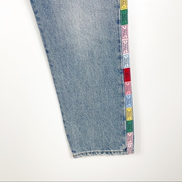 RARE Polo Ralph Lauren Avery Boyfriend logo Jeans - Picture 14 of 16